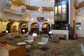 Sala de estar en el lobby