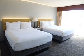 Hypo-allergenic bedding, in-room safe, desk, iron/ironing board