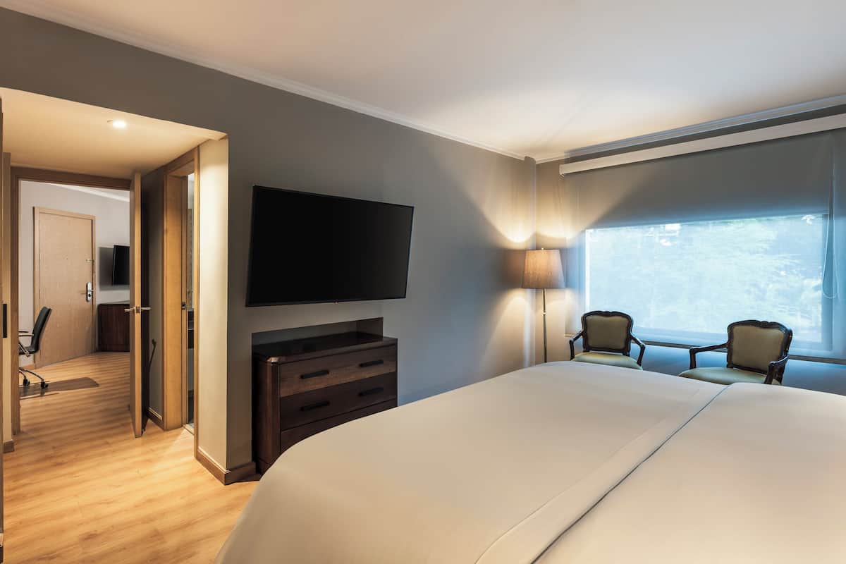 Junior Room, 1 Queen Bed | Premium bedding, minibar, in-room safe, desk