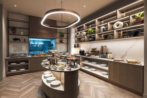 Gratis morgenmadsbuffet hver dag
