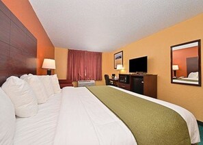Desk, iron/ironing board, free WiFi, bed sheets