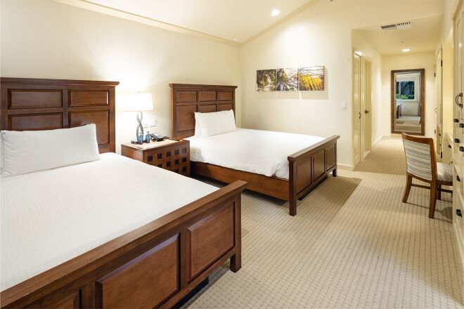 Premium bedding, pillowtop beds, in-room safe, desk