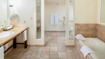 Suite Premier, 1 cama King size, acceso para personas con movilidad reducida (Bungalow) | Baño