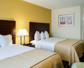 Pillowtop beds, in-room safe, individually decorated