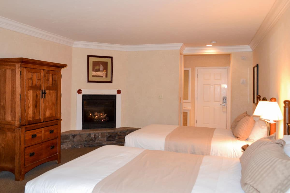 Deluxe Room, 2 Queen Beds | Premium bedding, desk, blackout drapes, iron/ironing board (on request)