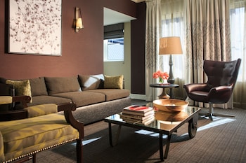 Luxury Suite | Frette Italian sheets, premium bedding, pillowtop beds, in-room safe at Kimpton Hotel Vintage Seattle by IHG