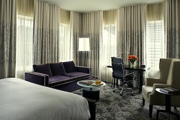 Frette Italian sheets, premium bedding, pillowtop beds, in-room safe at Kimpton Hotel Vintage Seattle by IHG