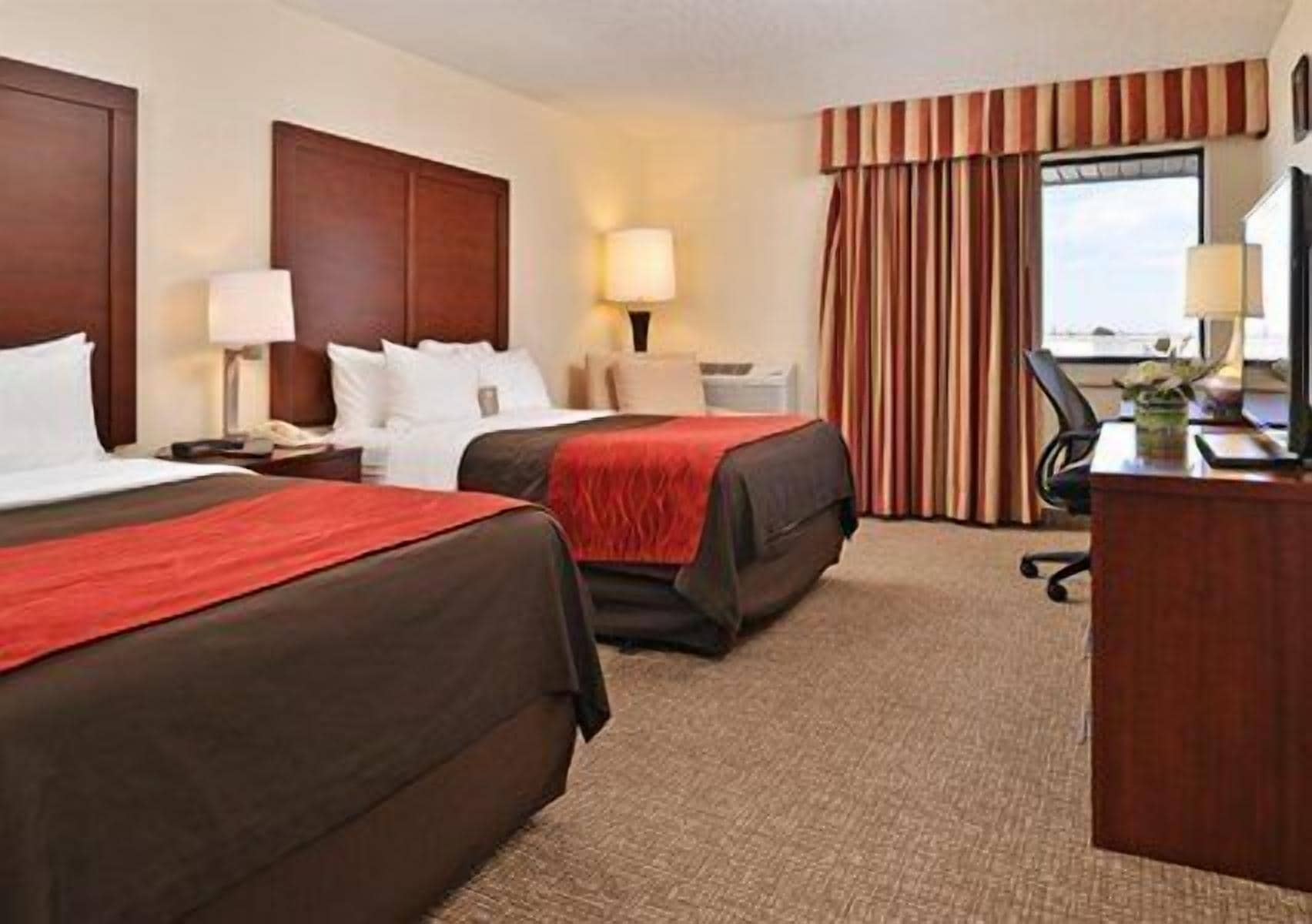 Habitación estándar, 2 camas matrimoniales, para no fumadores | Vista desde la habitación