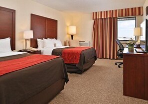 Habitación estándar, 2 camas dobles, no fumadores | Vistas desde la habitación