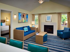 In-room safe, desk, laptop workspace, iron/ironing board