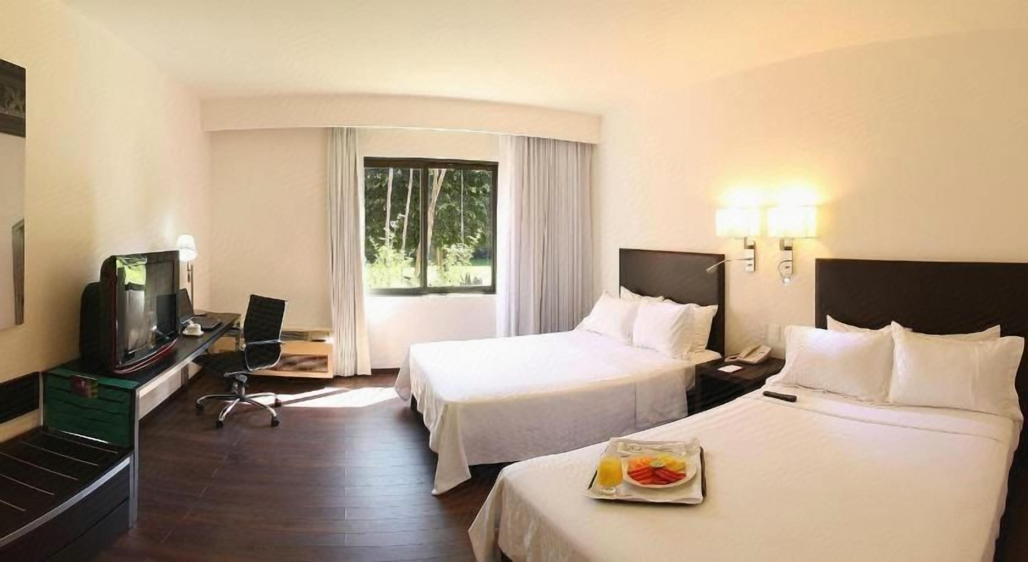 Premium bedding, in-room safe, desk, blackout drapes