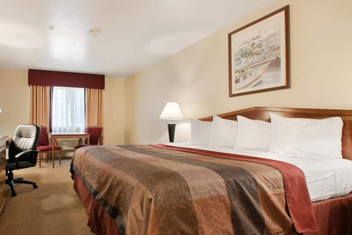 Blackout drapes, iron/ironing board, rollaway beds