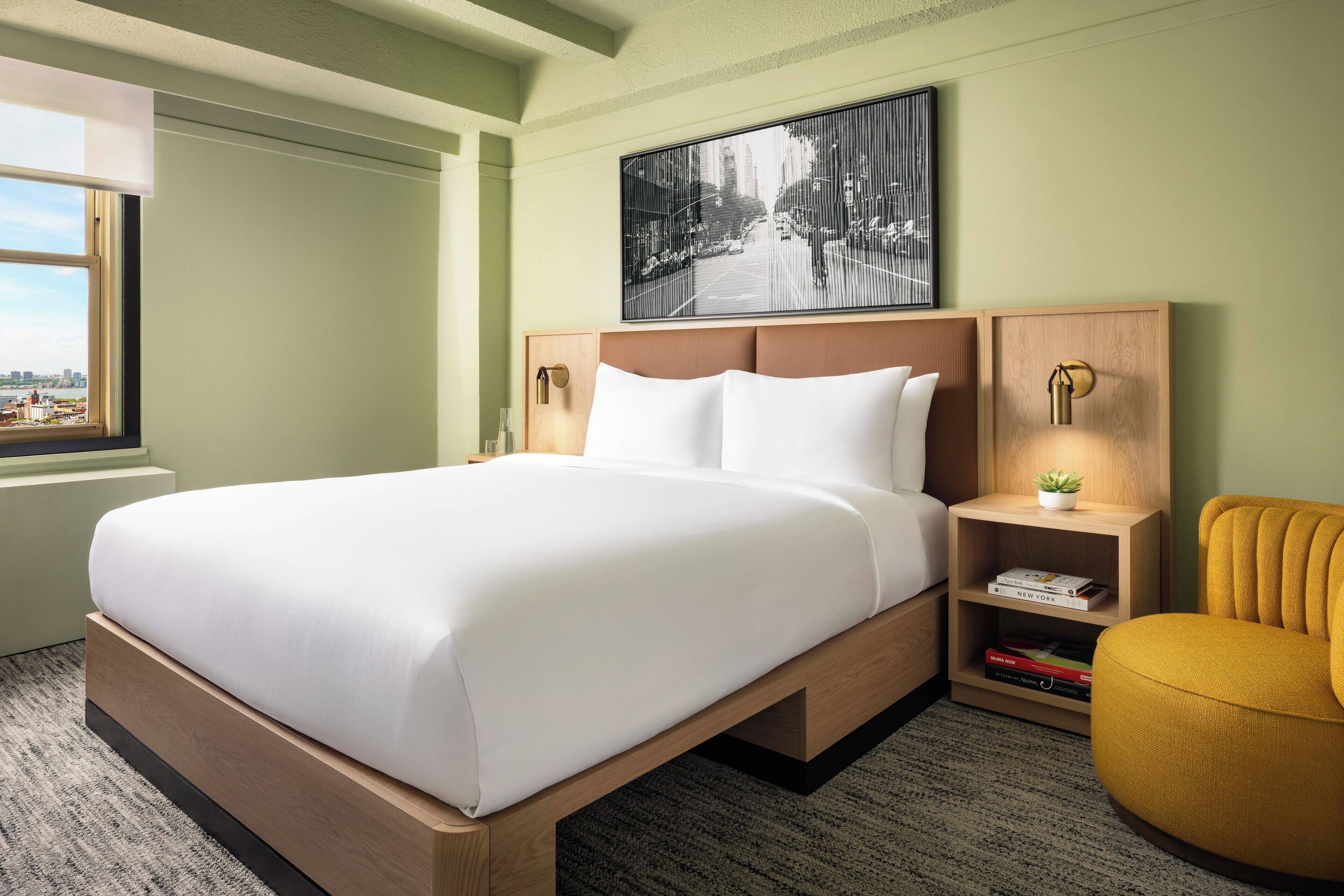 Premium bedding, pillow-top beds, in-room safe, desk