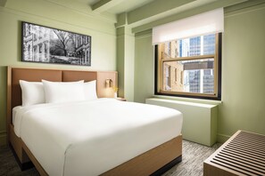 Premium bedding, pillow-top beds, in-room safe, blackout curtains - Row NYC (New York)
