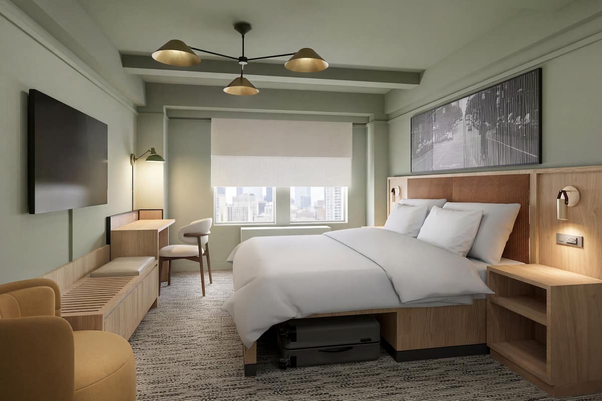 Premium bedding, pillow-top beds, in-room safe, desk