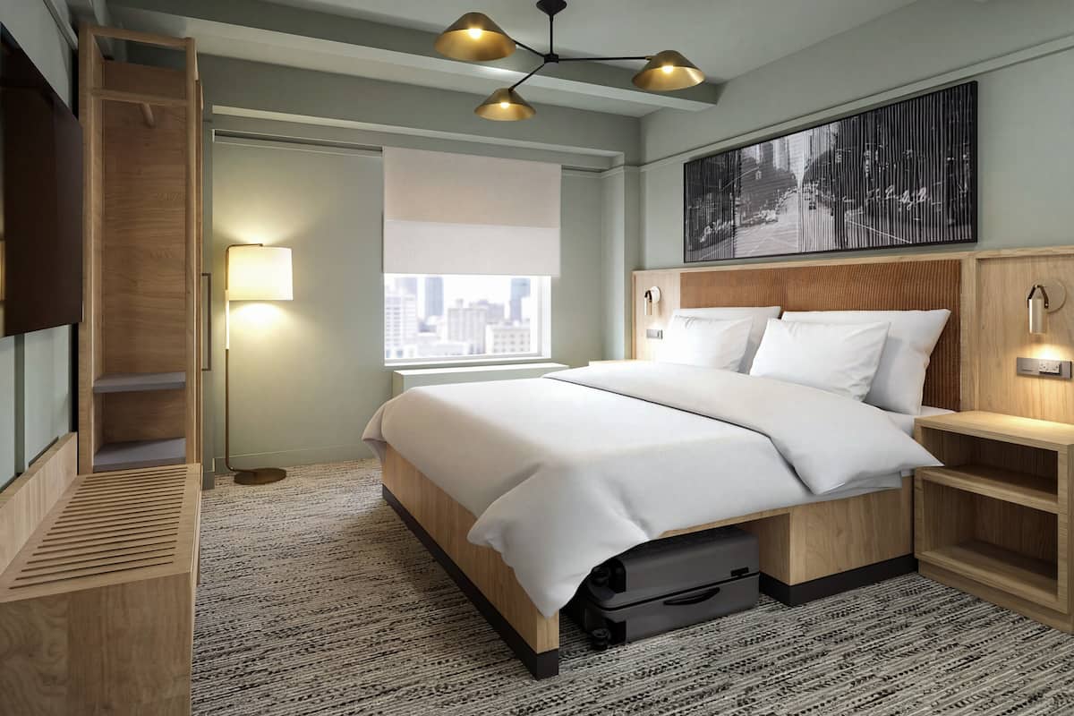 Premium bedding, pillow-top beds, in-room safe, desk