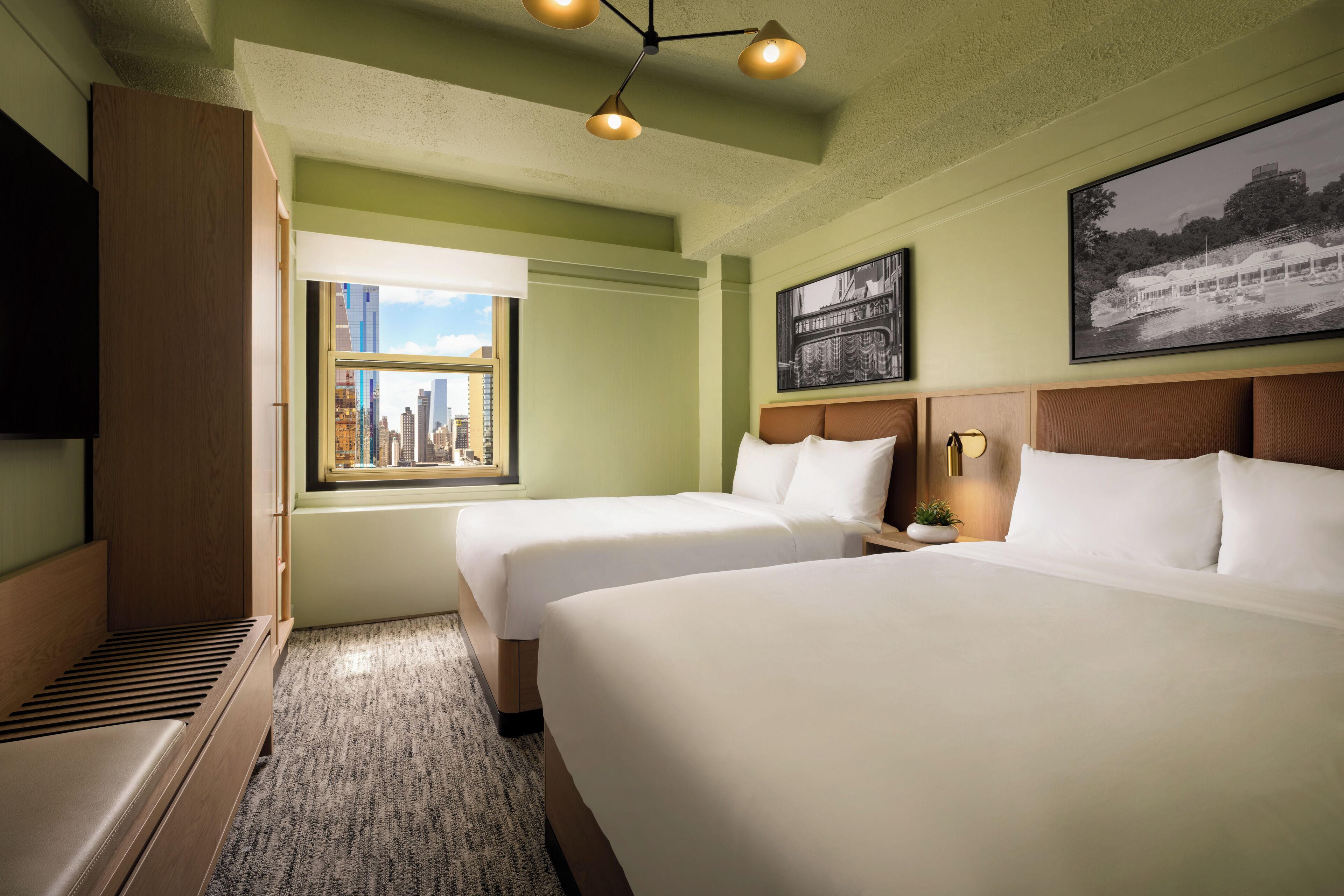 Deluxe Room, 2 Double Beds | Premium bedding, pillowtop beds, in-room safe, blackout drapes