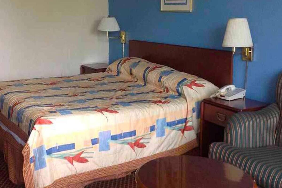 1 chambre, bureau, fer et planche à repasser, Wi-Fi gratuit