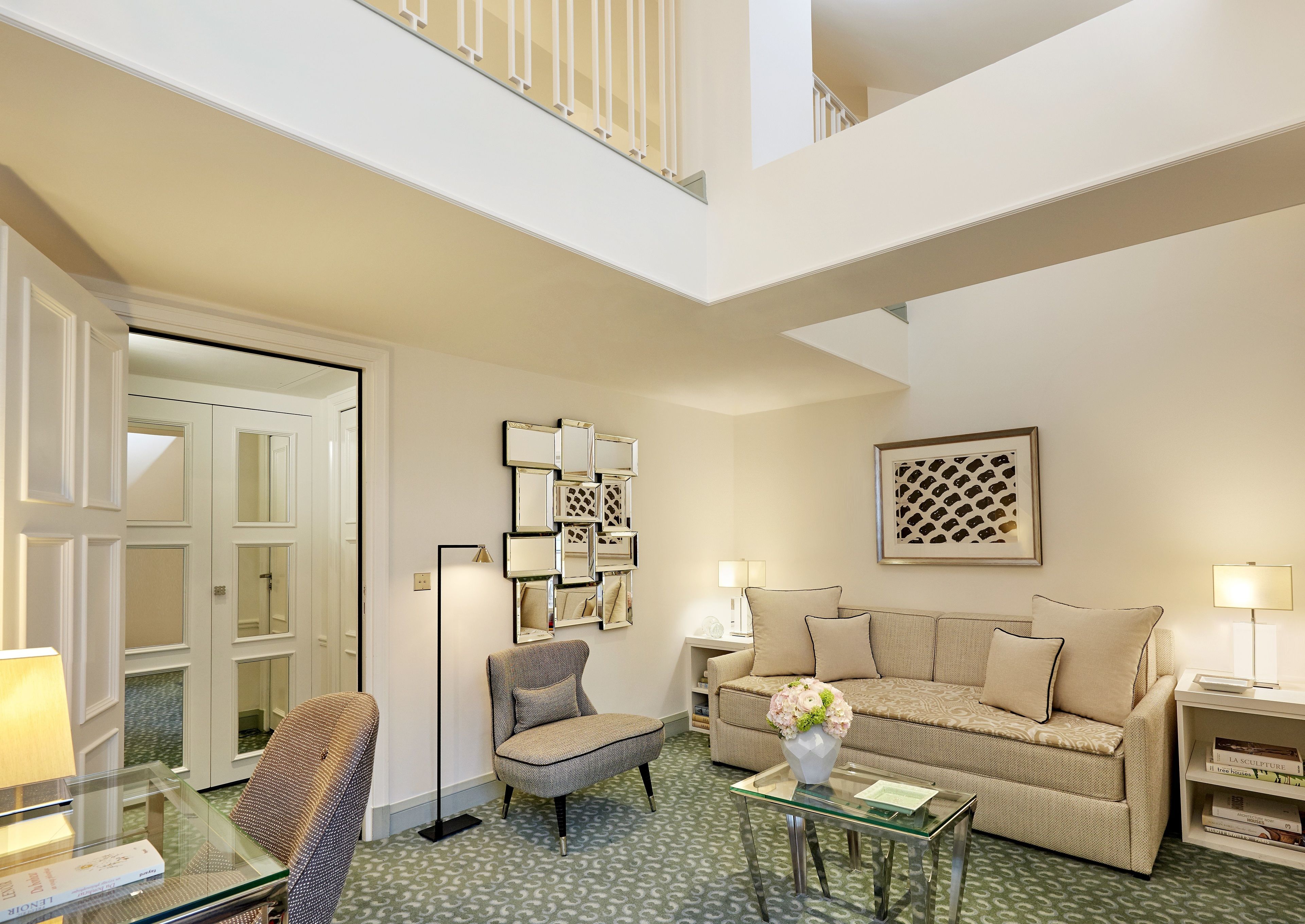 Duplex | Living area | 108-cm LED TV with satellite channels, TV, tablet