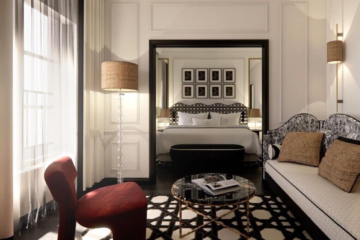 Phòng Suite Junior | Bộ đồ giường cao cấp, minibar, két bảo mật tại phòng, bàn 