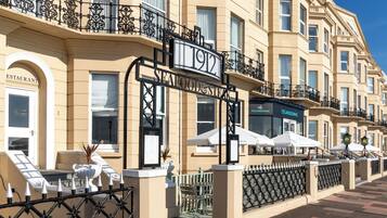 Fassade der Unterkunft