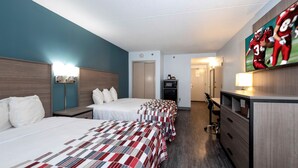 Superior Room, 2 Double Beds (Smoke Free) | In-room safe, desk, laptop workspace, blackout curtains - Red Roof Inn & Suites Wilmington - New Castle (New Castle)