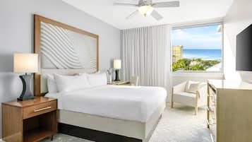 Premium bedding, in-room safe, blackout drapes, iron/ironing board