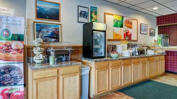 Free continental breakfast