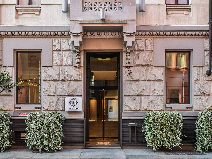 Fachada de la propiedad