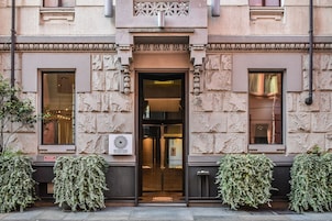 Facciata della struttura