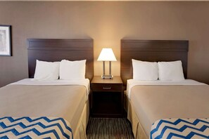 Room, 2 Queen Beds, Non Smoking | Desk, blackout drapes, free WiFi, bed sheets