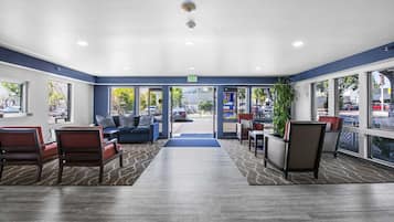 Sitzecke in der Lobby