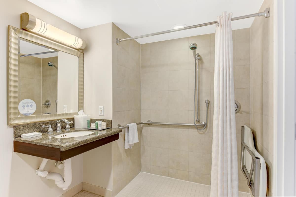 Regadera en el baño