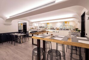 Daily buffet breakfast (EUR 10 per person)