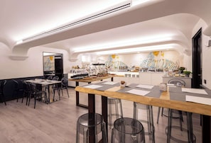 Daily buffet breakfast (EUR 10 per person)