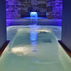Sauna, hot tub, body treatments, body wraps, body scrubs, facials