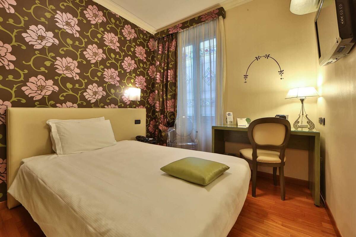 Hypo-allergenic bedding available, minibar, in-room safe, desk