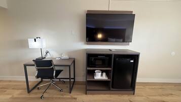 Blackout drapes, iron/ironing board, free WiFi, bed sheets
