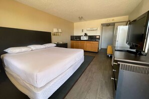 Blackout curtains, iron/ironing board, free WiFi, bed sheets