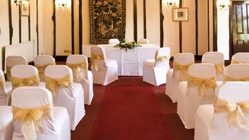 Indoor wedding
