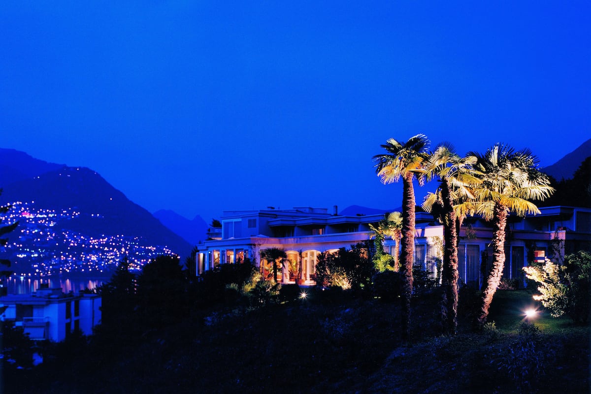 front of property – evening/night