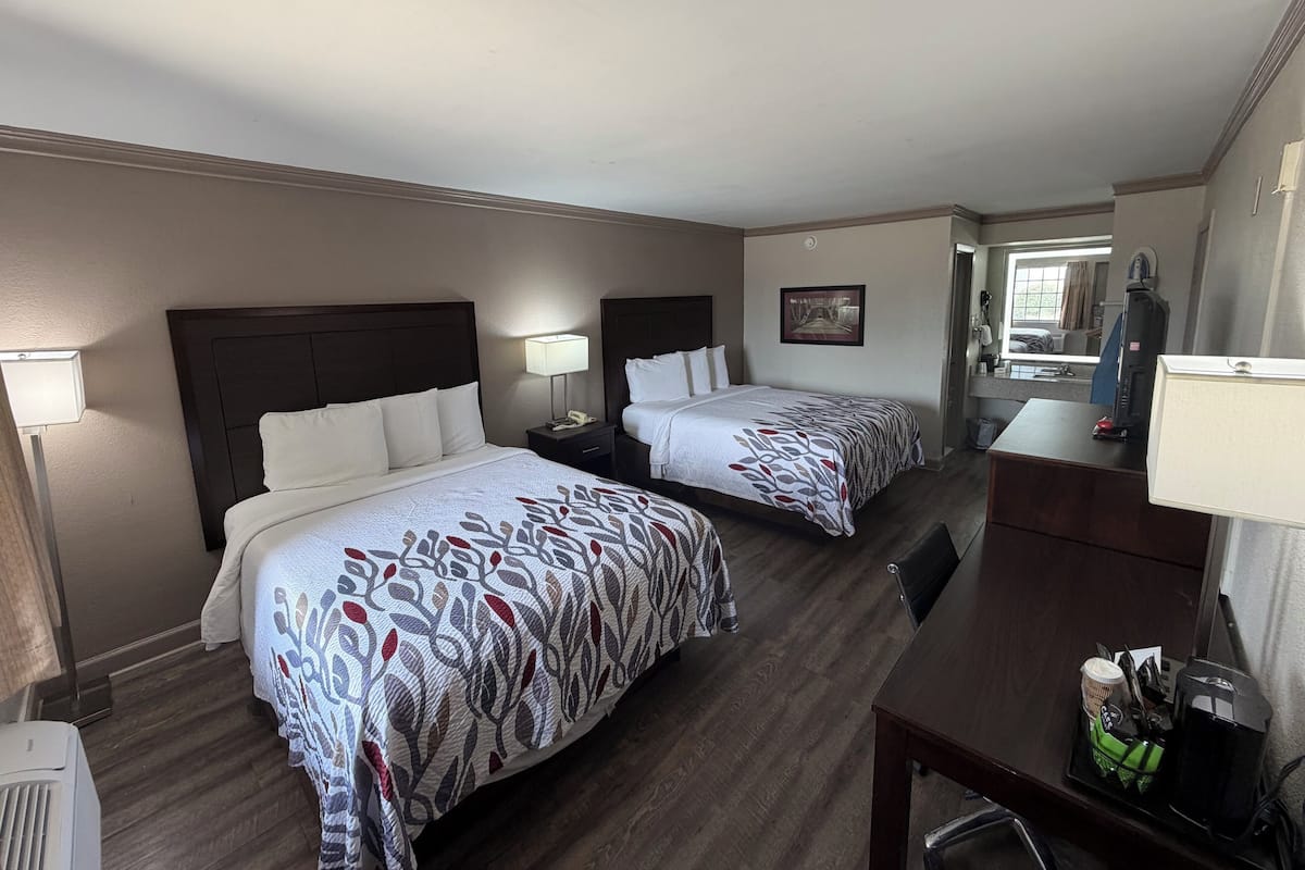 Superior Room, 2 Queen Beds, Non Smoking (Renovated) | Desk, iron/ironing board, free cribs/infant beds, free WiFi