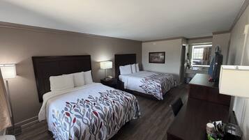 Desk, iron/ironing board, free cots/infant beds, free WiFi