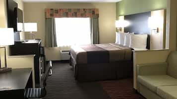 Skrivebord, arbejdsområde til bærbare computere, mørklægningsgardiner