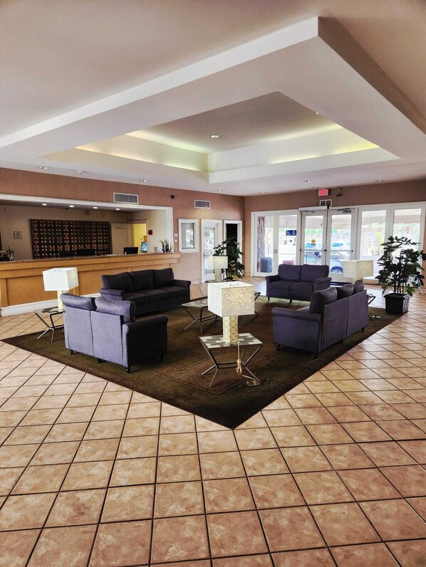 Sitzecke in der Lobby