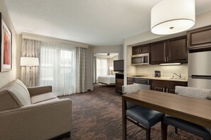 Suite, 1 King Bed with Sofa bed | 1 bedroom, in-room safe, laptop workspace, iron/ironing board