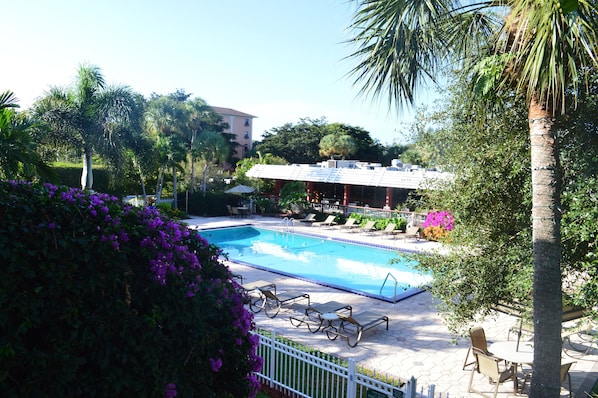 Outdoor pool, open 8:00 AM to 8:00 PM, free pool cabanas, pool umbrellas