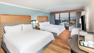 Standardzimmer, 2 Queen-Betten (Bath/Shower Combo) | Hochwertige Bettwaren, Daunenbettdecken, Tempur-Pedic-Betten