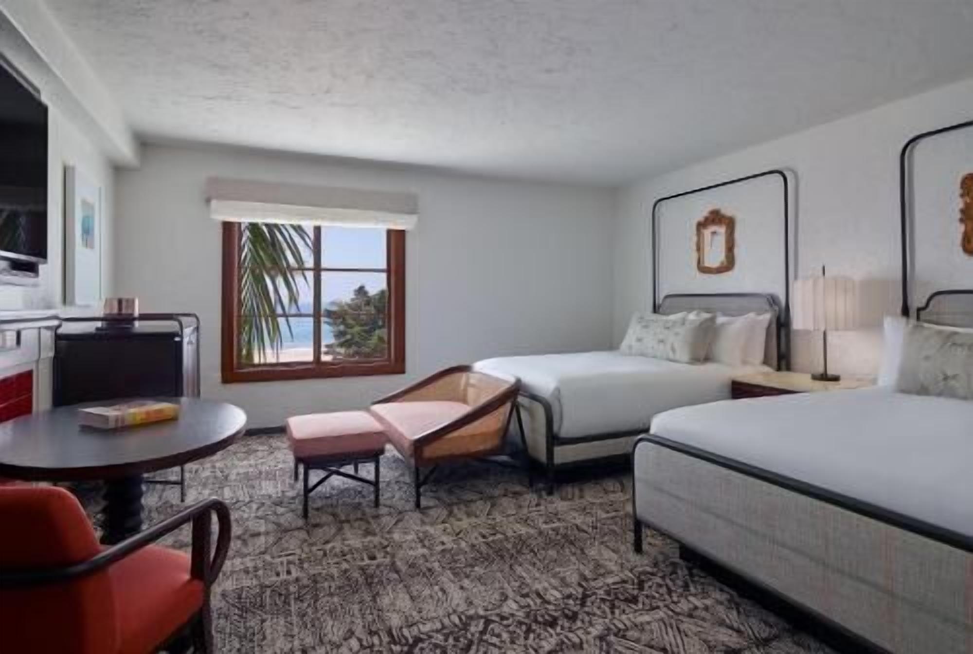 Premium bedding, down duvets, pillow-top beds, in-room safe