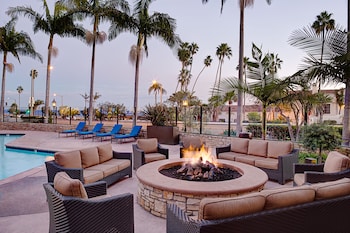Pool amenities at Mar Monte Hotel, in The Unbound Collection by Hyatt